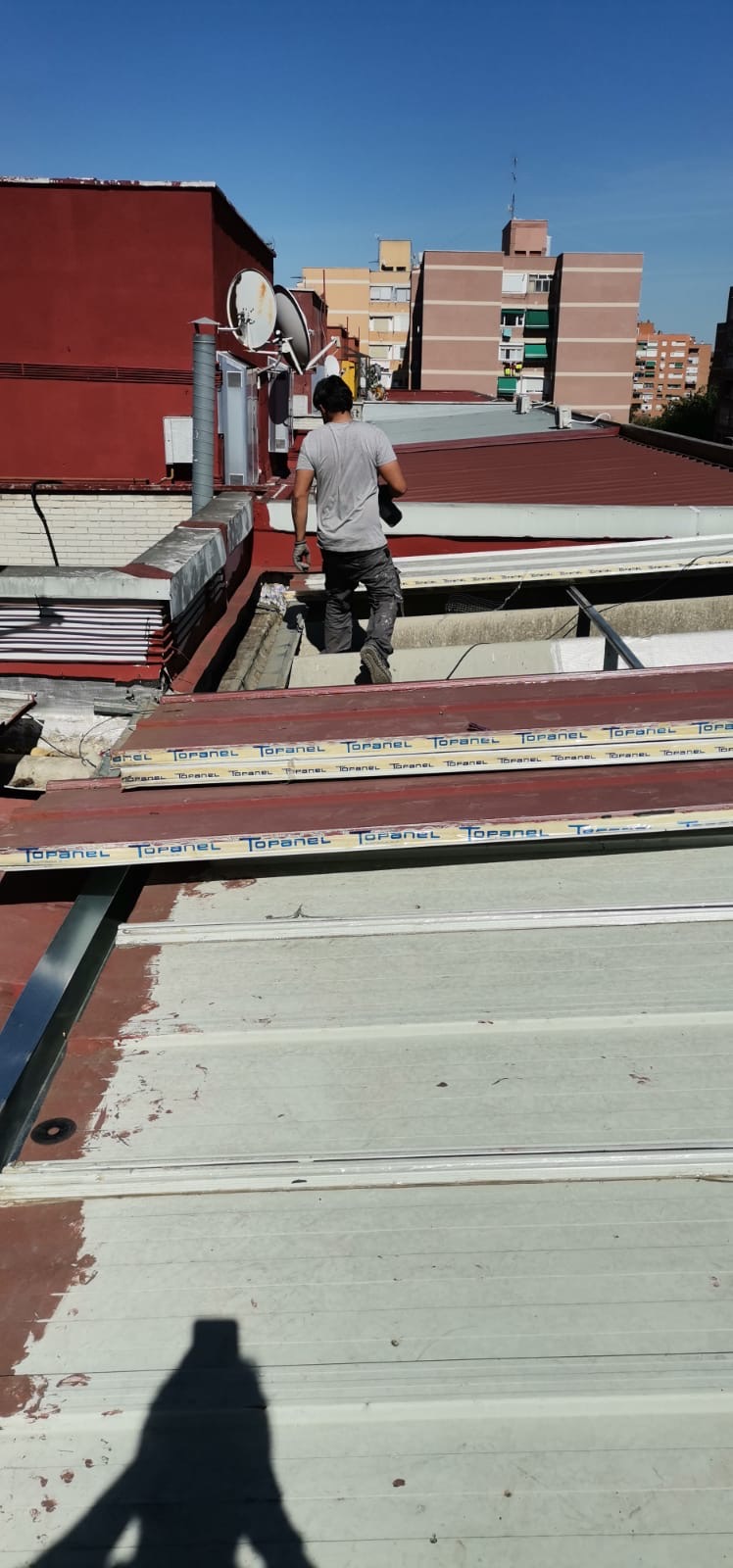 Reparación de cubierta